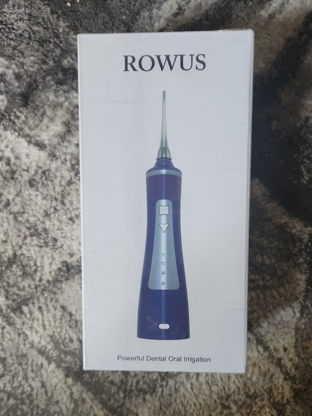 Blue Portable Water Flosser - Powerful Dental Oral Irrigation